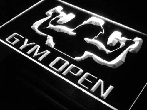 Gym Open LED Light Sign - LED Gift Works