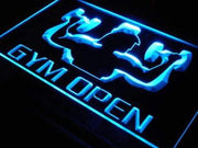 Gym Open LED Light Sign - LED Gift Works