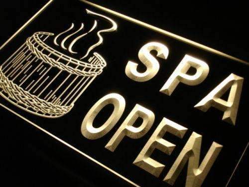 Gym Spa Open LED Light Sign - Way Up Gifts