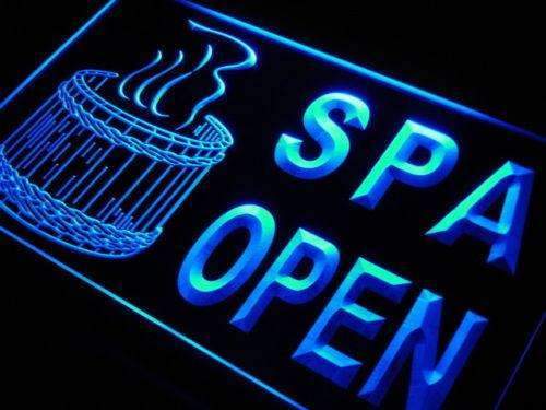 Gym Spa Open LED Light Sign - LED Gift Works