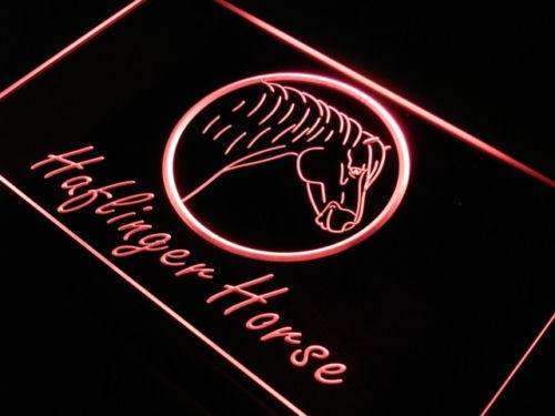 Haflinger Pony Horse LED Light Sign - Way Up Gifts