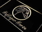 Haflinger Pony Horse LED Light Sign - LED Gift Works