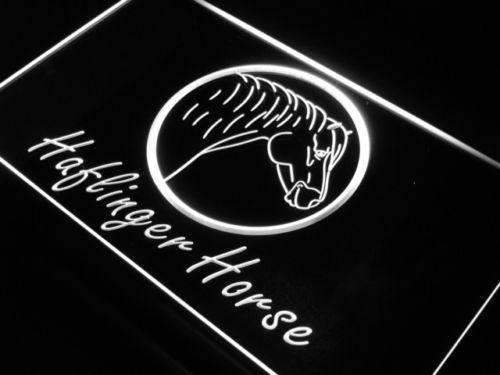 Haflinger Pony Horse LED Light Sign - Way Up Gifts