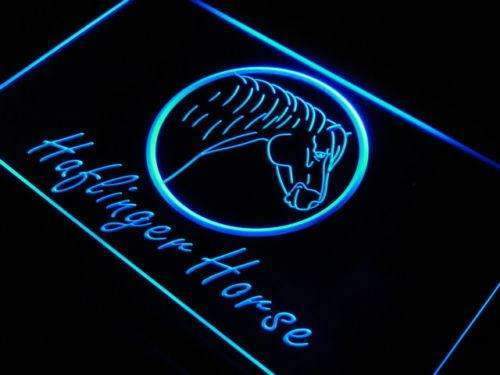 Haflinger Pony Horse LED Light Sign - Way Up Gifts