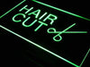 Hair Cut Scissors LED Light Sign - Way Up Gifts