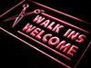 Hair Cut Walk Ins Welcome LED Light Sign - Way Up Gifts