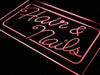 Hair Nails Beauty Salon LED Light Sign - Way Up Gifts