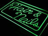 Hair Nails Beauty Salon LED Light Sign - Way Up Gifts