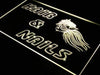 Hair Nails Salon LED Light Sign - Way Up Gifts