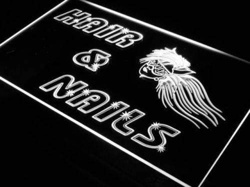 Hair Nails Salon LED Light Sign - Way Up Gifts