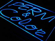 Hair Salon Perm Color LED Light Sign - LED Gift Works