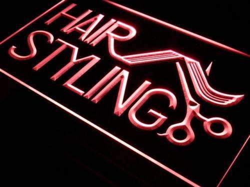 Hair Salon Styling LED Light Sign - Way Up Gifts