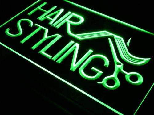 Hair Salon Styling LED Light Sign - Way Up Gifts