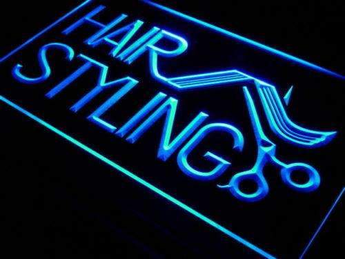 Hair Salon Styling LED Light Sign - Way Up Gifts