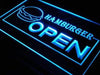 Hamburger Open LED Light Sign - Way Up Gifts