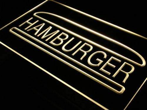 Hamburger Restaurant Lure LED Light Sign - Way Up Gifts