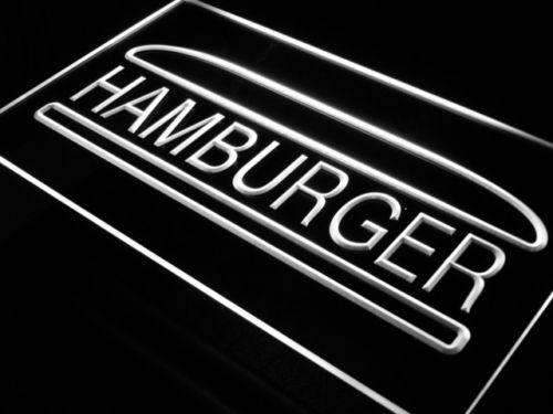 Hamburger Restaurant Lure LED Light Sign - LED Gift Works