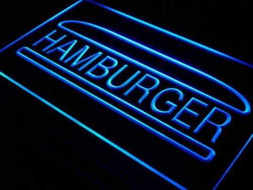 Hamburger Restaurant Lure LED Light Sign - LED Gift Works