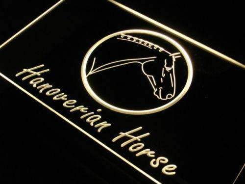 Hanoverian Horse LED Light Sign - LED Gift Works