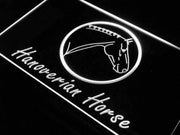 Hanoverian Horse LED Light Sign - LED Gift Works