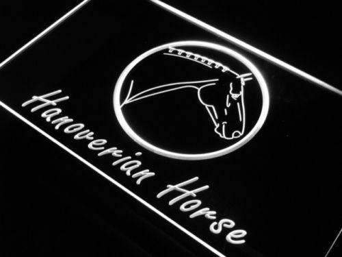 Hanoverian Horse LED Light Sign - LED Gift Works
