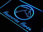 Hanoverian Horse LED Light Sign - LED Gift Works