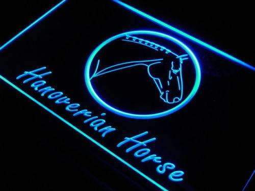 Hanoverian Horse LED Light Sign - LED Gift Works
