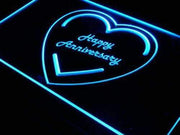 Happy Anniversary LED Light Sign - LED Gift Works
