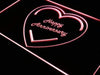 Happy Anniversary LED Light Sign - Way Up Gifts