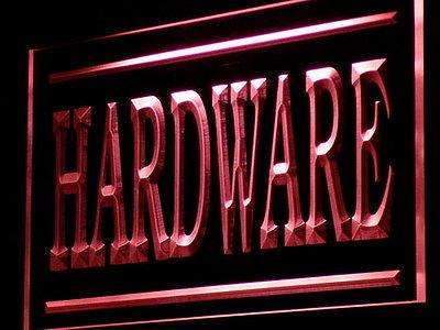 Hardware Store LED Light Sign - LED Gift Works