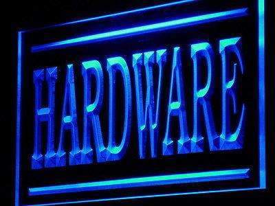 Hardware Store LED Light Sign - LED Gift Works