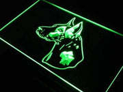 Harlequin Great Dane LED Light Sign - LED Gift Works