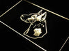 Harlequin Great Dane LED Light Sign - Way Up Gifts