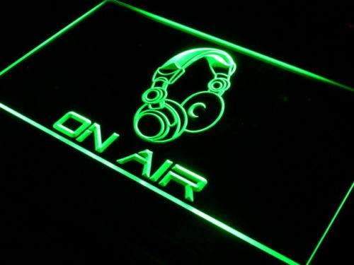 Headphones On Air LED Light Sign - LED Gift Works