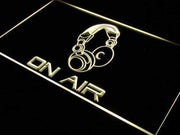 Headphones On Air LED Light Sign - LED Gift Works