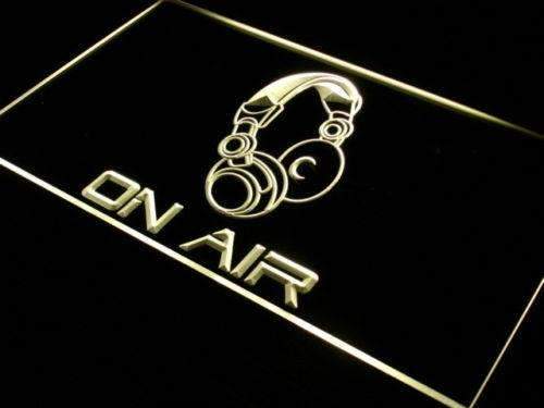 Headphones On Air LED Light Sign - Way Up Gifts