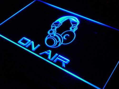 Headphones On Air LED Light Sign - LED Gift Works