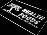 Health Foods LED Light Sign - LED Gift Works