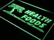 Health Foods LED Light Sign - LED Gift Works