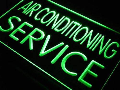 Heating Cooling Air Conditioning Services LED Light Sign - LED Gift Works