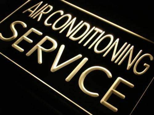 Heating Cooling Air Conditioning Services LED Light Sign - LED Gift Works