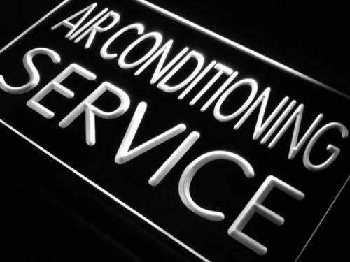 Heating Cooling Air Conditioning Services LED Light Sign - Way Up Gifts