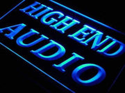 High End Audio Shop LED Light Sign - LED Gift Works