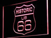 Historic Route 66 LED Light Sign - Way Up Gifts
