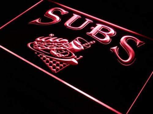Hoagies Sandwiches Subs LED Light Sign - LED Gift Works