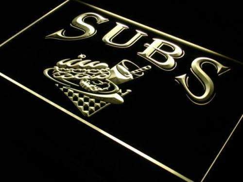 Hoagies Sandwiches Subs LED Light Sign - LED Gift Works