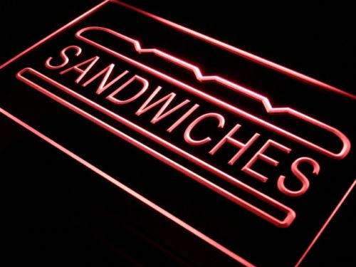 Hoagies Subs Sandwiches LED Light Sign - LED Gift Works