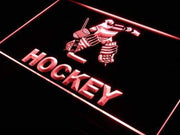 Hockey Goalie LED Light Sign - LED Gift Works