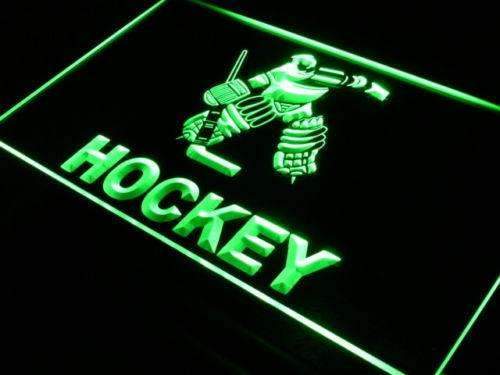 Hockey Goalie LED Light Sign - LED Gift Works