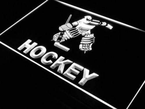 Hockey Goalie LED Light Sign - LED Gift Works